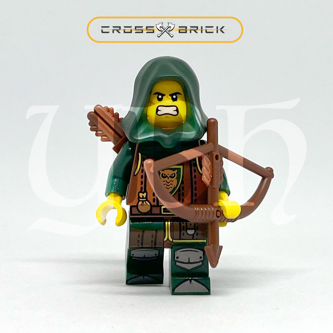 CrossXBrick - Golden Owl Archer Minifigure