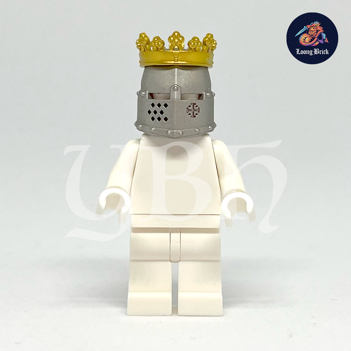 Loong Brick - Great Helm + Gold Crown