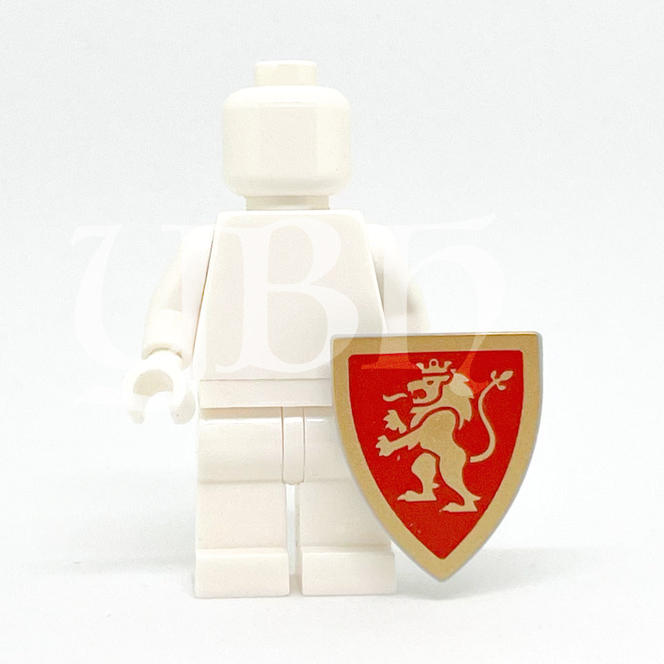 YBH - Red & Gold Custom Shield