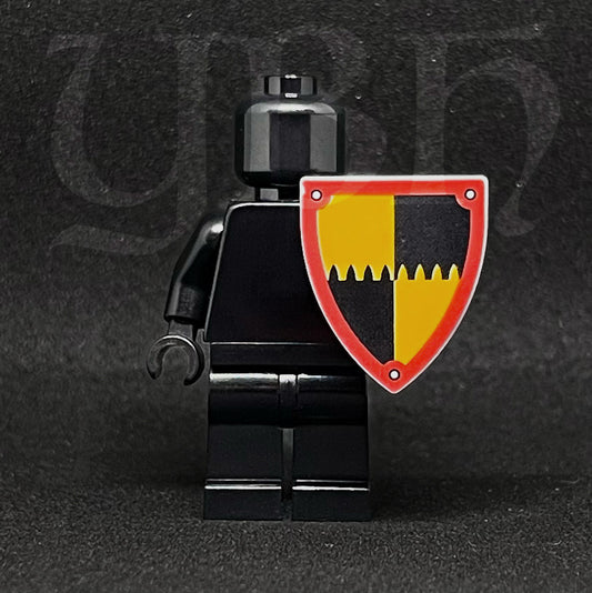 BLACK FRIDAY - Raven Checkered Shield - with minor defects